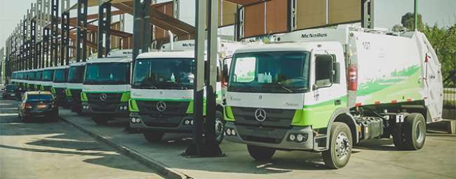Mercedes-Benz do Brasil exporta caminhões para coleta urbana no Chile