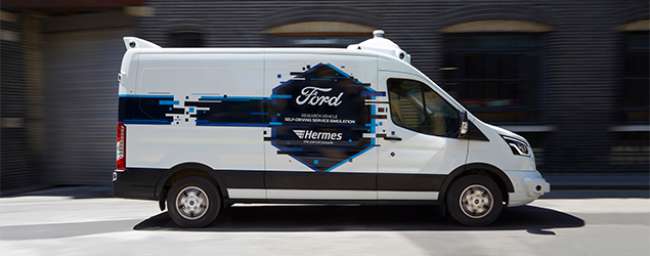 Ford inicia teste de entregas urbanas com vans autônomas na Europa