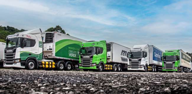 TransMaroni Transportes chega a 50 caminhões movidos a gás em sua frota