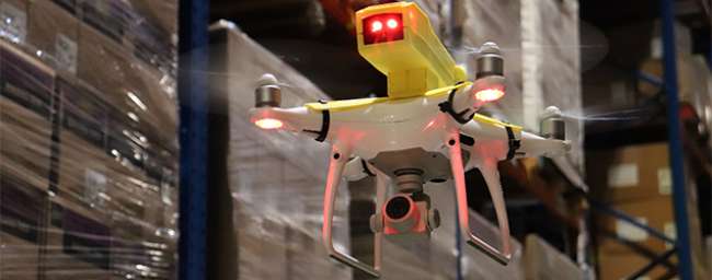 DHL Supply Chain aplica drone na gestão do estoque do Grupo Lego