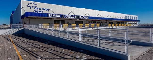 Porto Alegre Airport ganha novo terminal de cargas internacional