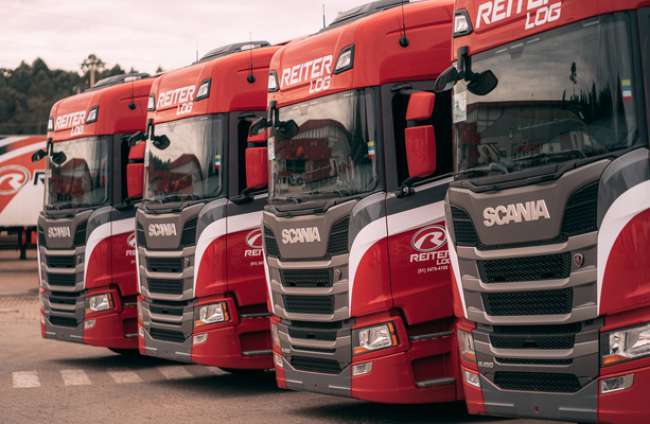 Reiter Log investe R$ 100 milhões e adquire 124 caminhões movidos a gás