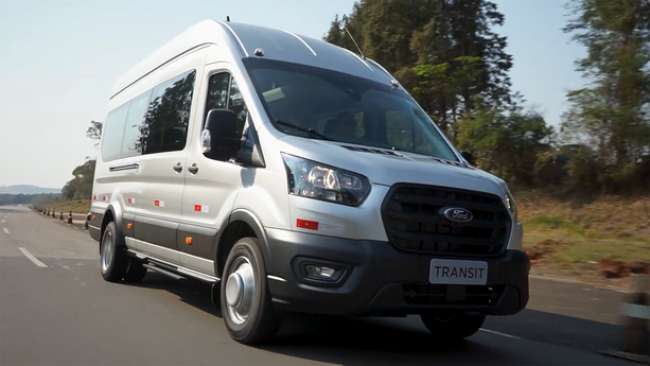 Ford Transit é disponibilizada com modem embarcado