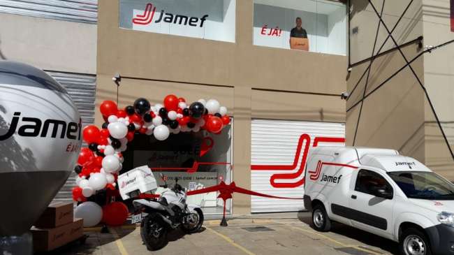 Jamef inaugura primeiro ponto urbano de operações