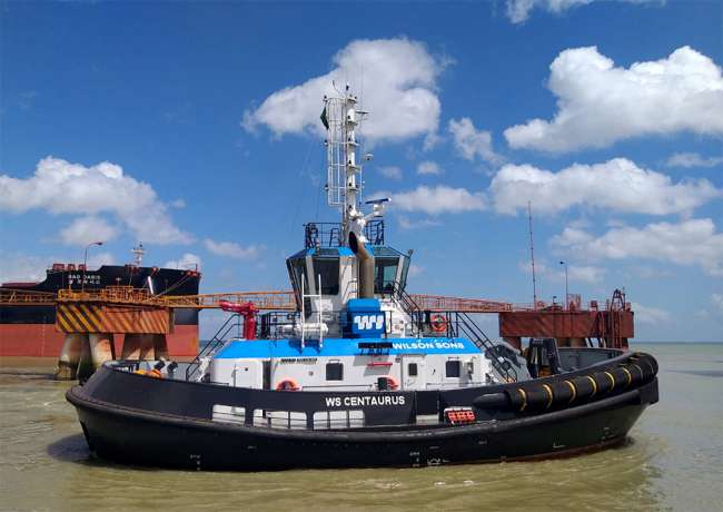 Novo rebocador da Wilson Sons inicia operação em portos de São Luís
