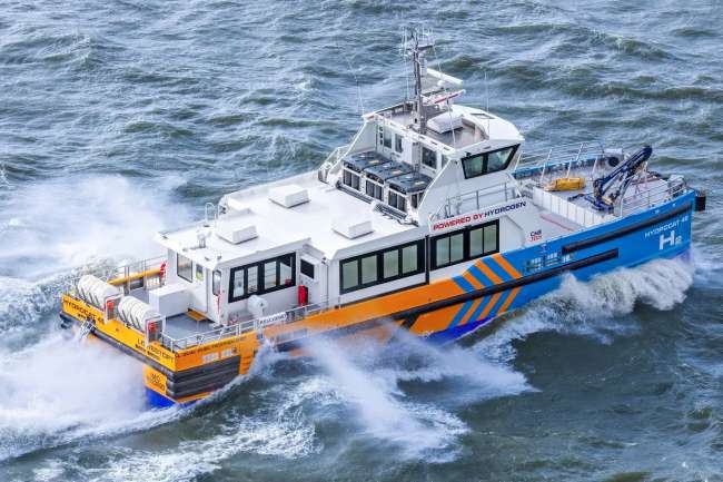  Vestas anuncia que utilizará navio movido a hidrogênio verde