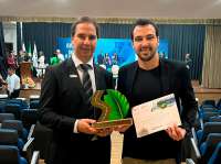 Camilo dos Santos recebe prêmio da Fetcemg por iniciativas sustentáveis