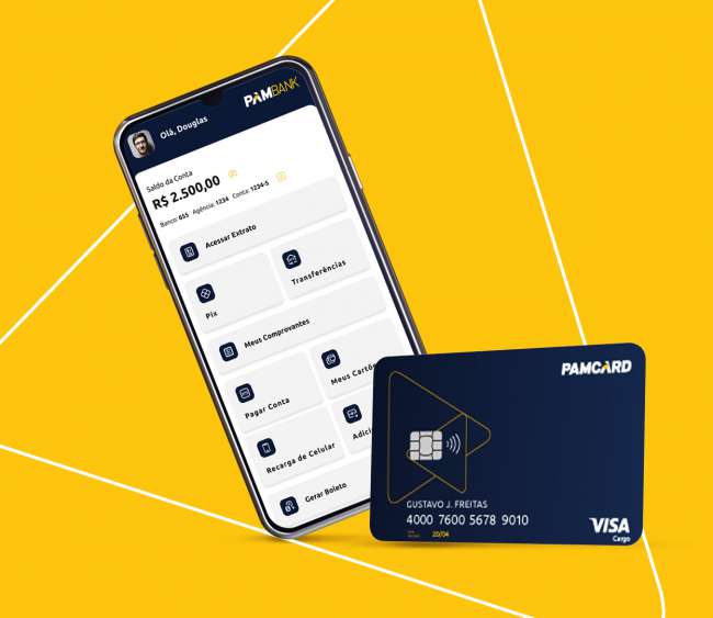 Roadcard lança o Pambank, a conta digital do Pamcard destinada ao setor de logística