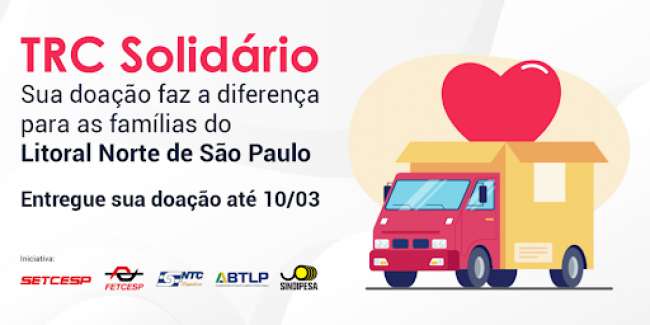 Entidades de transporte de cargas promovem ação para ajudar vítimas das chuvas em SP