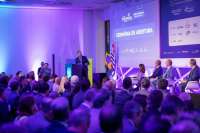 Autoridades participam da abertura da Intermodal South America 2023