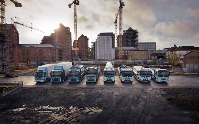 Volvo recebe pedido recorde de 1.000 caminhões elétricos até 2030 para Holcim