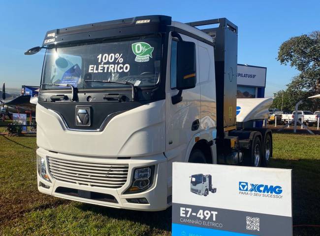XCMG lança no mercado nacional equipamentos 100% elétricos