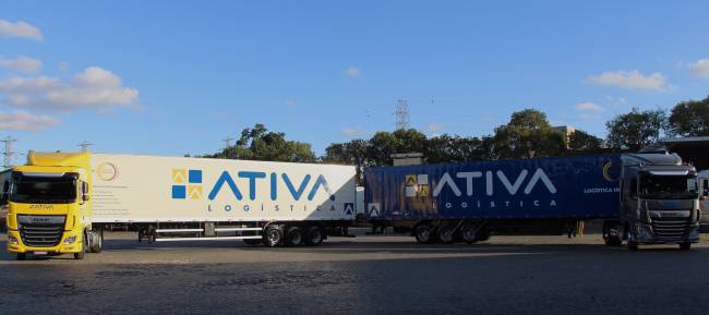 Ativa Logística investe R$ 28,5 milhões e amplia frota de caminhões  