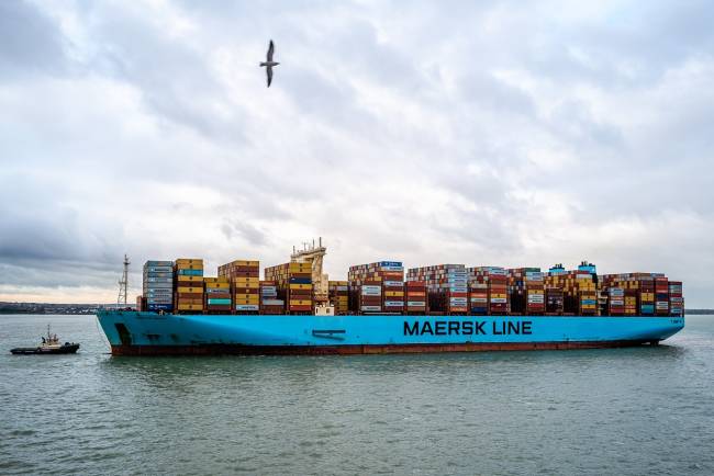 Maersk registra queda de receita no 2º trimestre de 2023