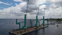 Primeiros guindastes elétricos do mundo são inaugurados em terminal portuário de Manaus nesta quarta-feira (6)