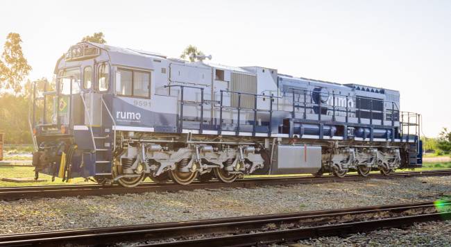 Rumo investe em locomotivas híbridas para operação de carga com menor impacto ambiental