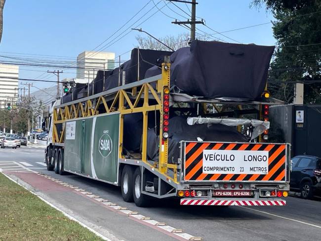 Grupo SADA transporta 77 carros da Porsche Cup para etapa em São Paulo