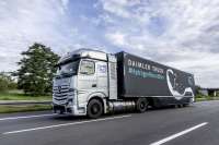 Daimler Truck anuncia testes de caminhões movidos a hidrogênio com grandes parceiros