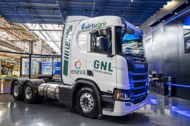 Eneva, Scania e Virtu GNL lideram projeto pioneiro de corredor logístico a GNL no Brasil