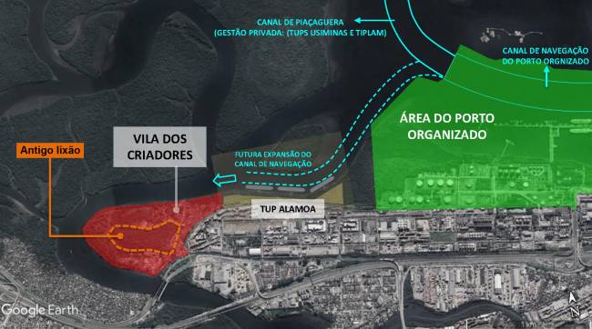 Poligonal do Porto de Santos será ampliada na margem direita com um novo STS 10