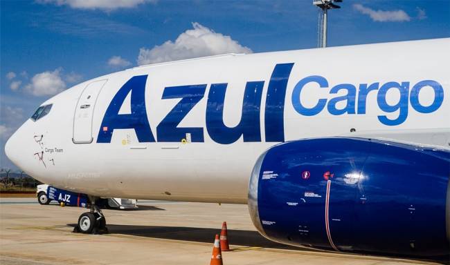 Azul Cargo Express amplia frota com novo cargueiro e mira expansão de operações
