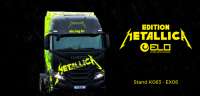 ELO Soluções Logísticas Integradas expõe caminhão temático do Metallica na Intermodal South America 2025
