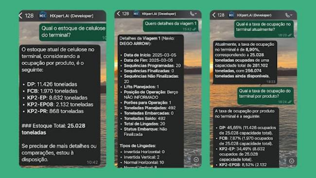 Startup apresenta robô que usa WhatsApp e ChatGPT para logística portuária