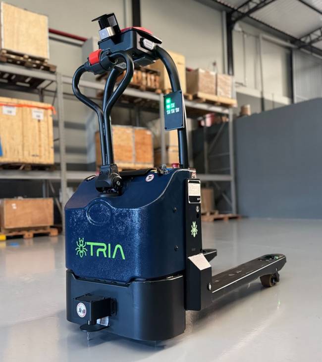 Tria Empilhadeiras apresenta paleteiras autônomas na Intermodal 2025 e aposta na automação para transformar a logística