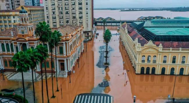 CNT atualiza diagnóstico sobre impactos das enchentes no transporte no Rio Grande do Sul