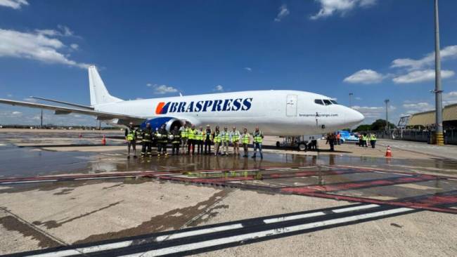 Braspress Air Cargo se apresenta ao mercado na Intermodal e planeja primeiro voo