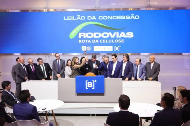 Consórcio K&G Rota da Celulose vence concessão de rodovias em MS com investimento previsto de R$ 10,1 bilhões