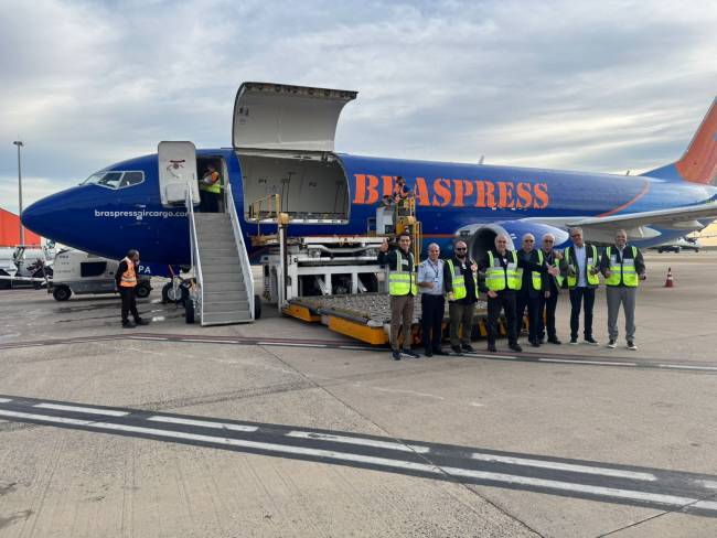 Braspress Air Cargo inicia operações com rota entre Campinas e Manaus