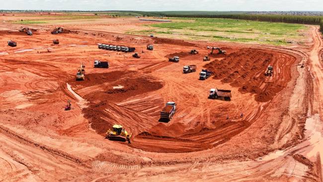 Maior fábrica de celulose do mundo é construída em Inocência (MS) com investimento de US$ 4,6 bilhões