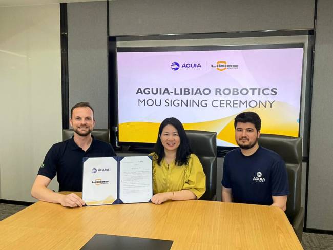 Águia Sistemas anuncia parceria com Libiao Robotics para ampliar soluções de automação intralogística