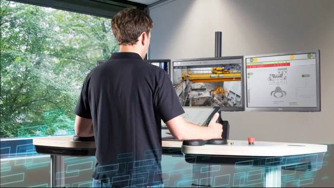 Siemens inicia operação remota de guindastes no Brasil