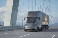 Caminhão elétrico realiza pela 1ª vez transporte de contêiner pela Serra da Anchieta