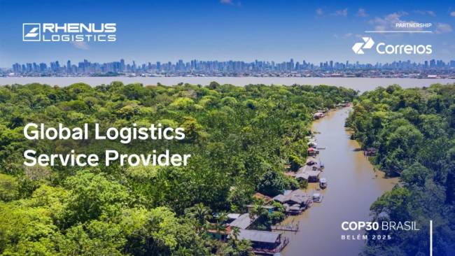 Correios seleciona Rhenus como provedora de serviços logísticos para a COP 30