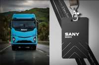 SANY anuncia portfólio de caminhões elétricos e a diesel e lança operação financeira própria