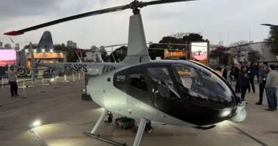 Aeroporto de Vitória recebe transporte inédito de helicóptero pela Rhenus Logistics