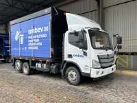 Foton fornece 20 caminhões para operações logísticas da Ambev em São Paulo