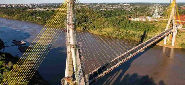 ANTT habilita Ponte da Integração Jaime Lerner para o transporte rodoviário internacional entre Brasil e Paraguai