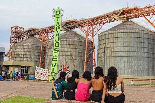 Governo suspende licitação de dragagem em Santarém após invasão a terminal da Cargill