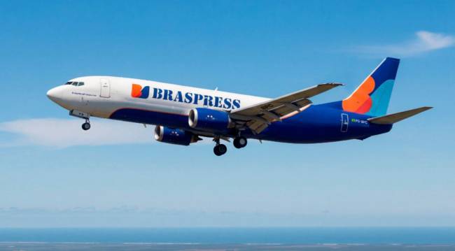 Braspress Air Cargo incorpora terceiro Boeing 737-400 e amplia capacidade operacional