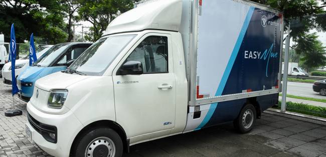 Mini truck elétrico eWonder