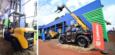 LiuGong amplia portfólio para logística com lançamento de manipulador telescópico e empilhadeira off-road