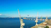 Wilson Sons opera entrega offshore por drones na Baía de Guanabara