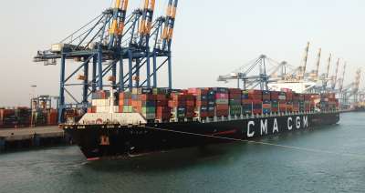 CMA CGM fatura US$ 13,2 bi no primeiro trimestre