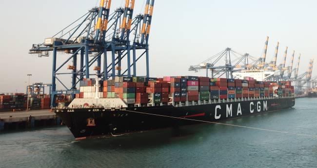 CMA CGM fatura US$ 13,2 bi no primeiro trimestre