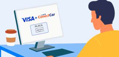 Visa e ConectCar testam pagamento de vale-pedágio por leitura de placa para caminhões