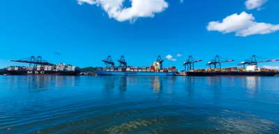 Movimentação de contêineres no Porto de Santos supera 2,4 milhões de TEUs até maio